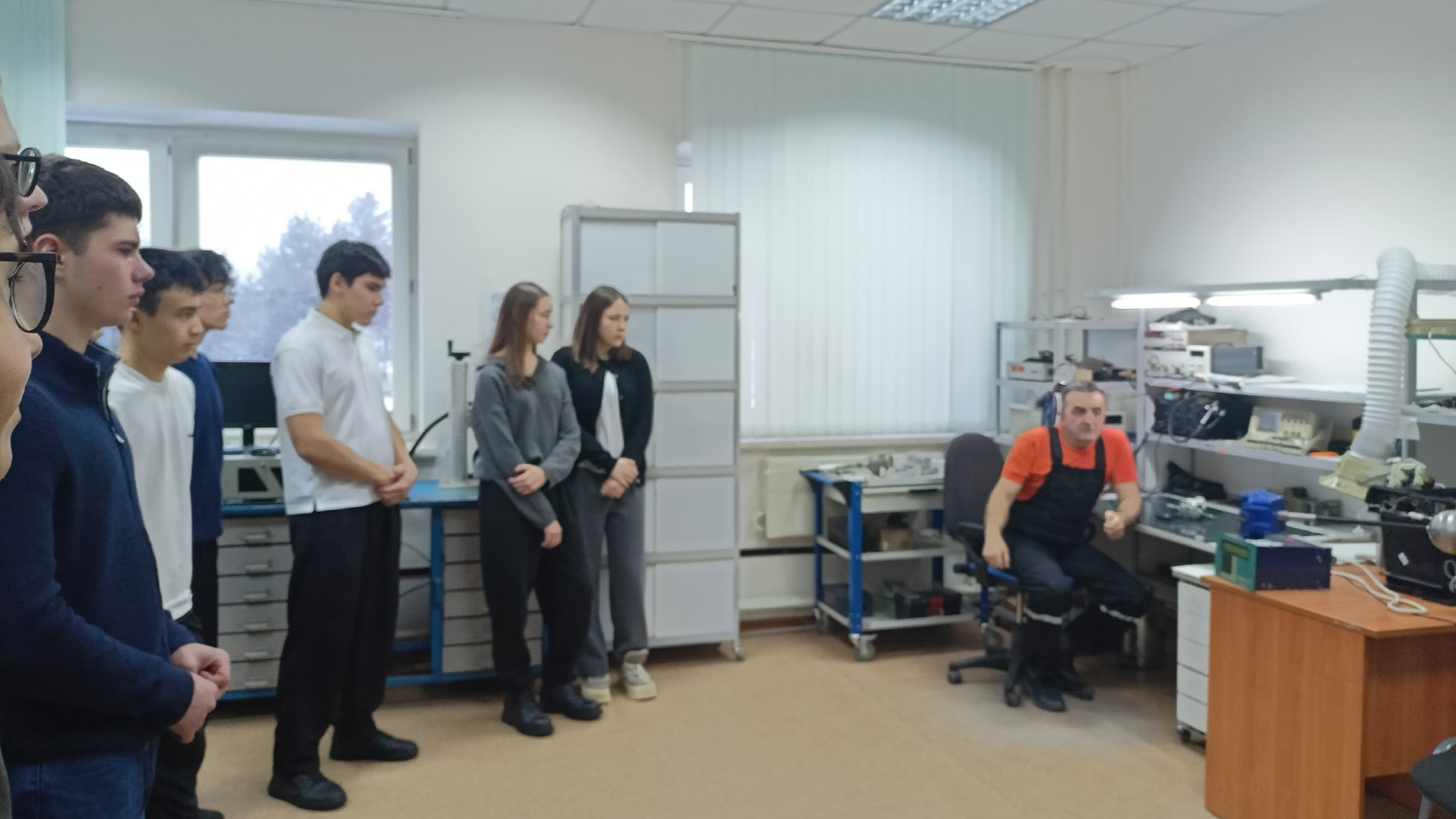 Экскурсия в НГДУ 